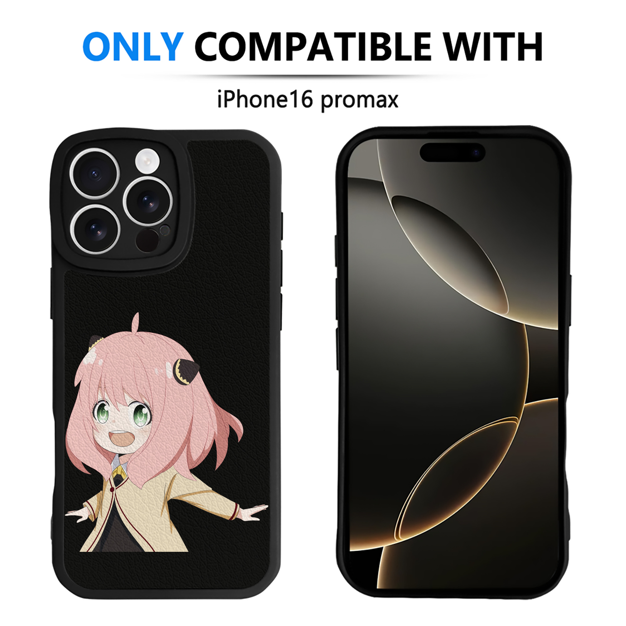 （画像用） SPY×FAMILY间谍家家酒 【iPhone 16シリーズ対応】シリコンスマホケース（レザー調） 材質：シリコン